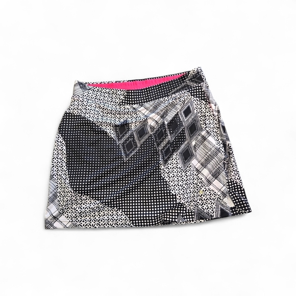 Calloway Pants - Callaway Golf Black White Skort Size L Activewear Sporty Stretch Active Preppy